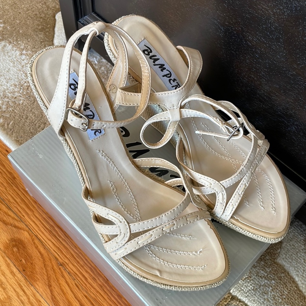 Ankle Wrap Platform Wedges